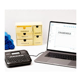Brother P-Touch PT-D460BT, Portable Label Maker Case, Laminated Tape Value Pack
