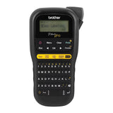 Brother PTH111 P-Touch Pro Label Maker Bundle with Laminated Tapes and Case