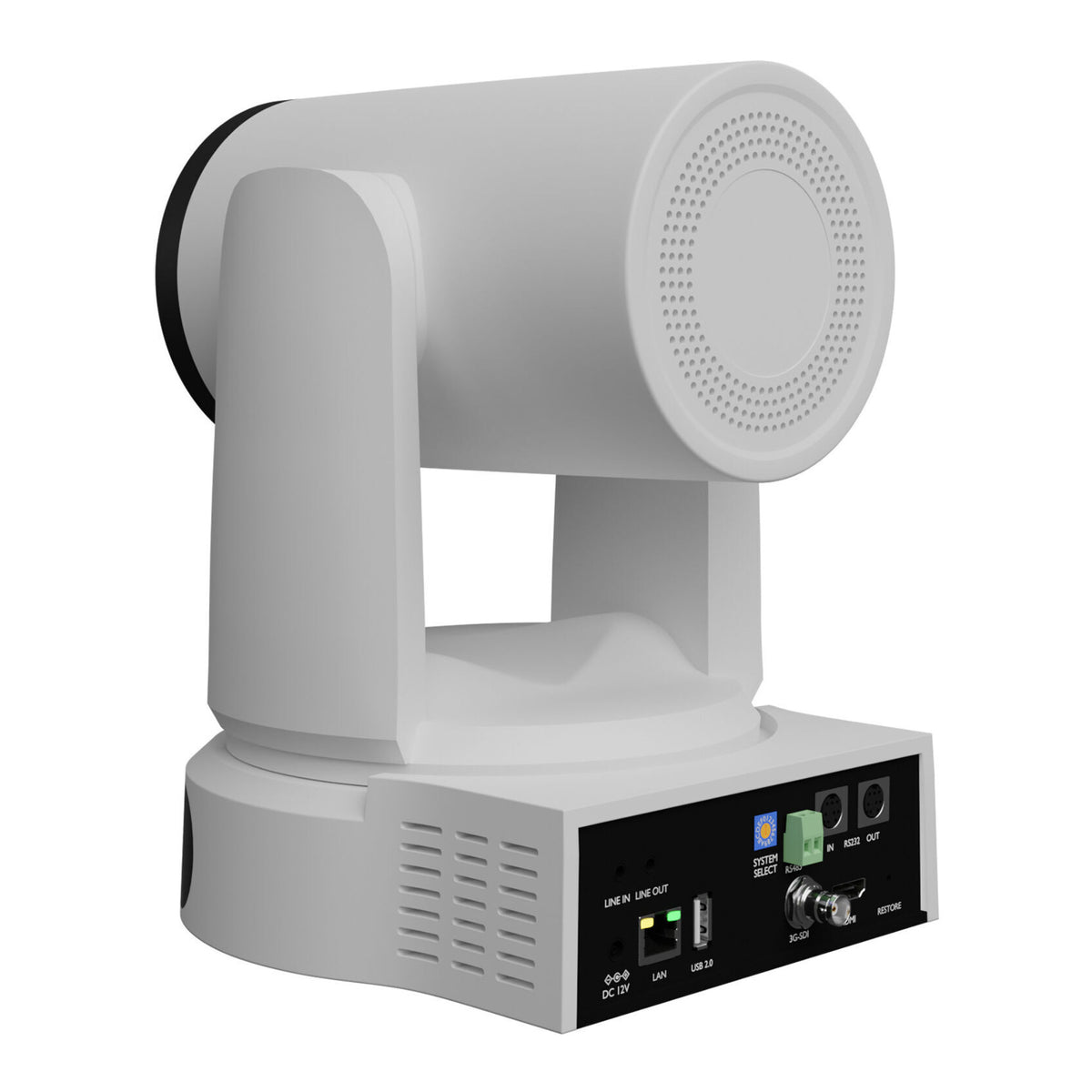 PTZOptics Link 4K SDI/HDMI/USB/IP PTZ Camera with 30x Optical Zoom (White)