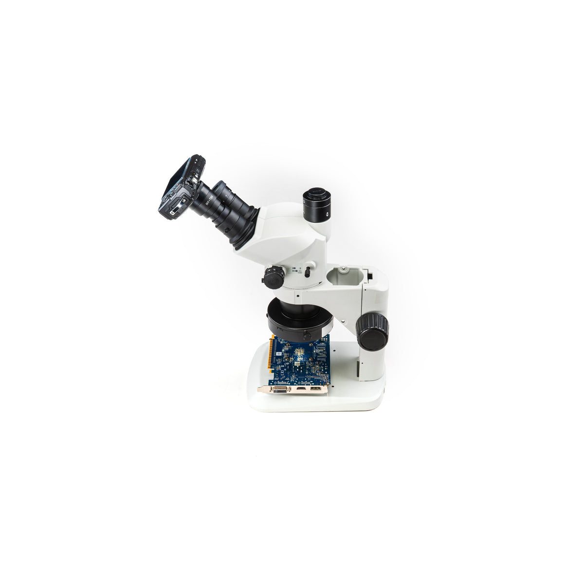 OM SYSTEM TG-7 INDUSTRY Digital Camera and NY-TGV Microscope Adapter Kit (Black)