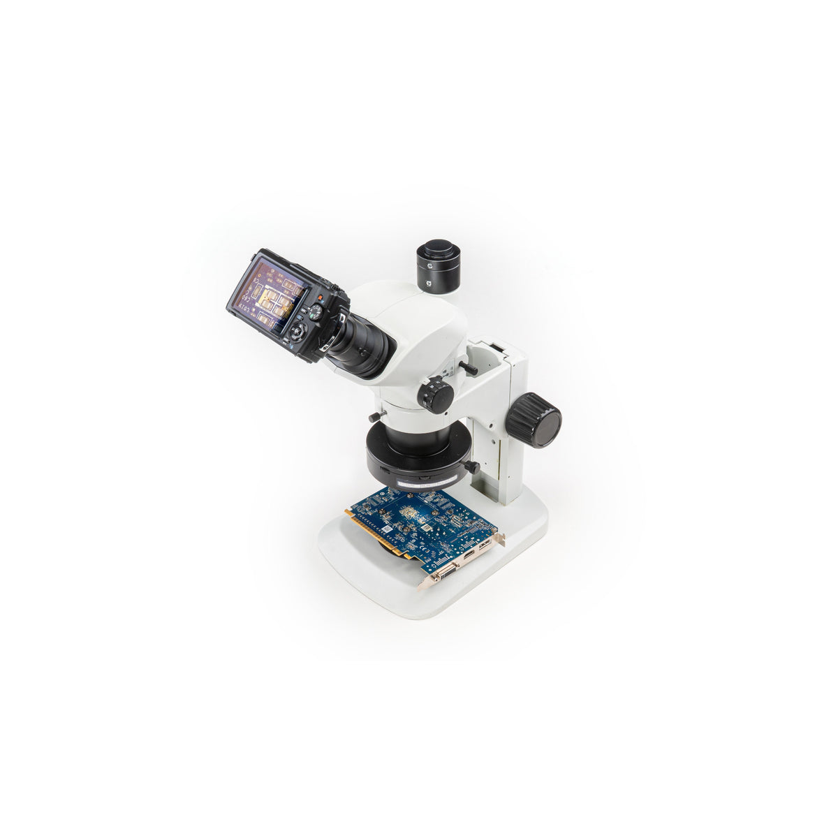 OM SYSTEM TG-7 INDUSTRY Digital Camera and NY-TGV Microscope Adapter Kit (Black)