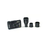 OM SYSTEM TG-7 INDUSTRY Digital Camera and NY-TGV Microscope Adapter Kit (Black)