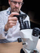 OM SYSTEM TG-7 INDUSTRY Digital Camera with NY-TGV Microscope Adapter Kit (Black)
