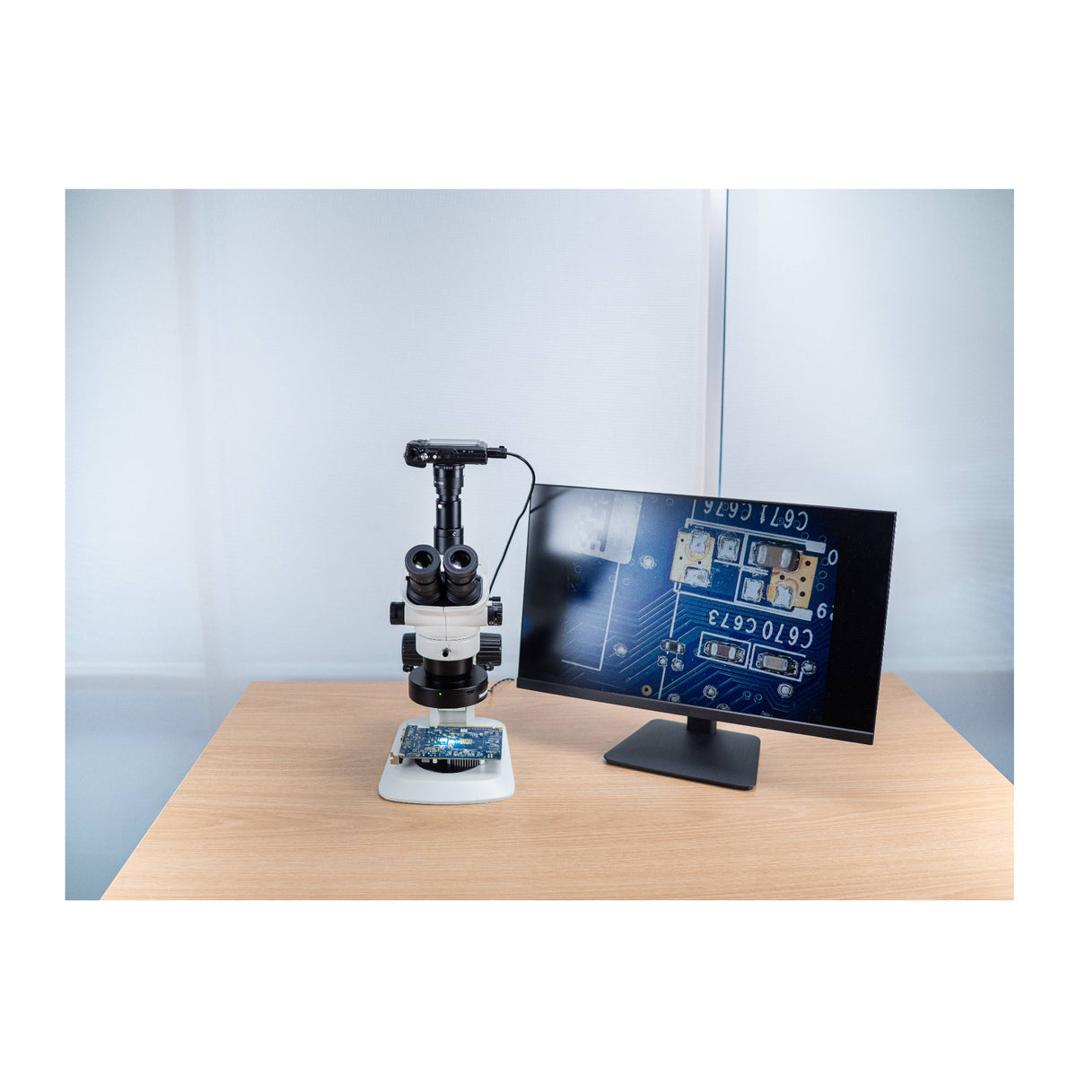 OM SYSTEM TG-7 INDUSTRY Digital Camera and NY-TGV Microscope Adapter Kit (Black)