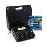 Brother P-touch PT-D610BT Label Maker with Hard Case and Laminated Tape Pack