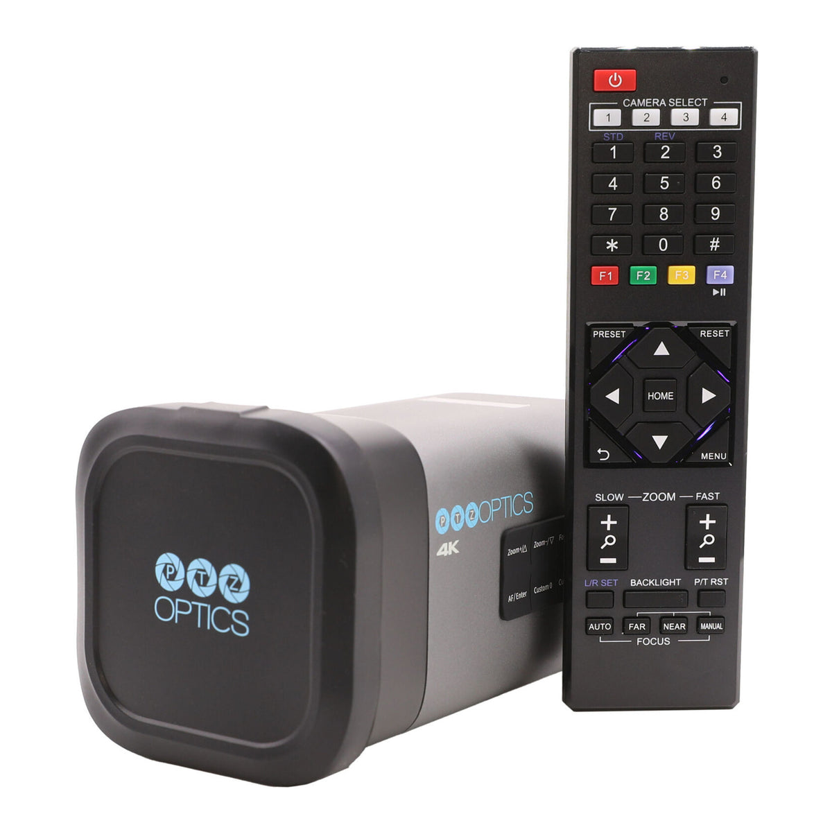 PTZOptics UHD 4K Move and Studio Camera Bundle w/ SuperJoy Controller (4 Items)