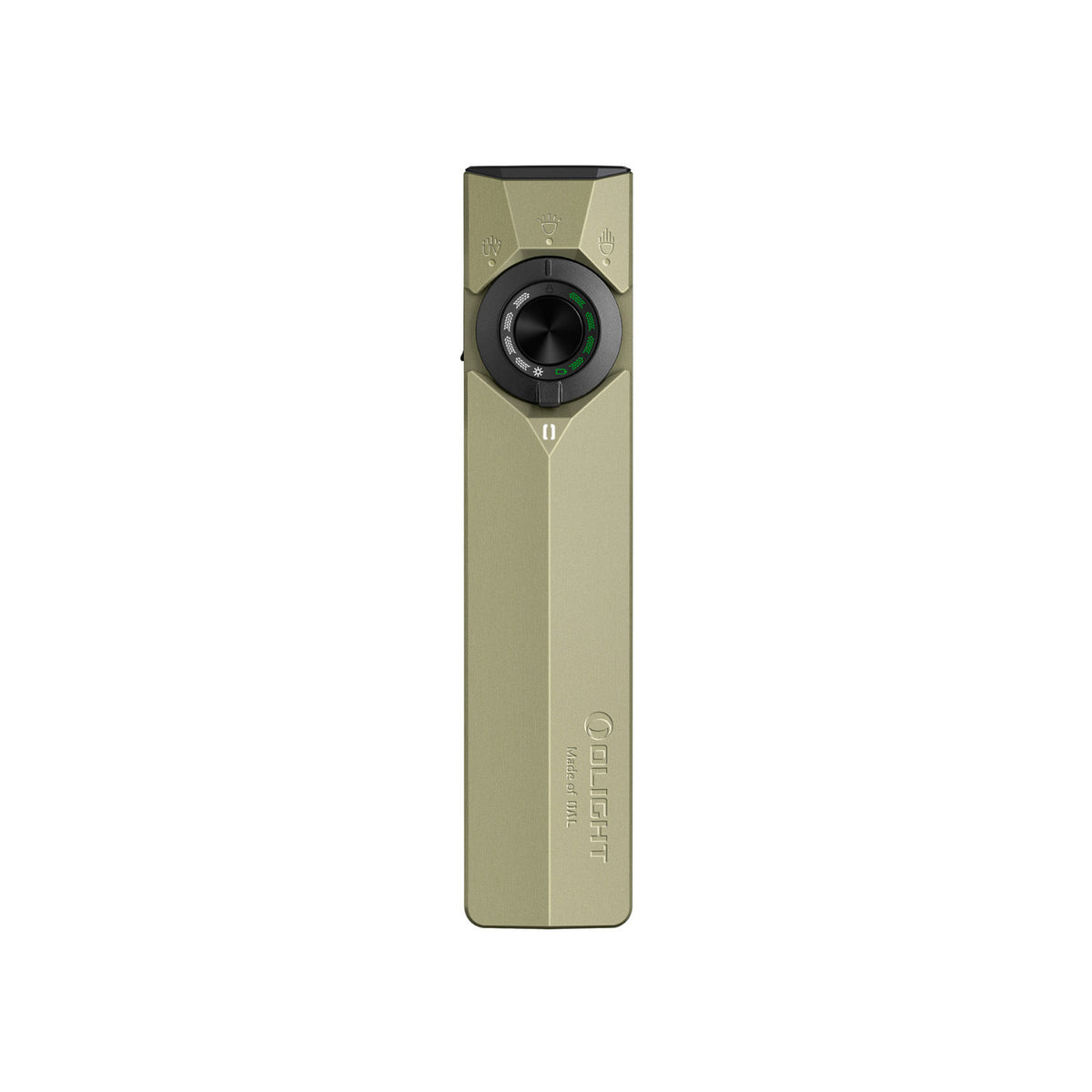OLIGHT ArkPro Ultra EDC Flat Rechargeable Flashlight (Olive Green CW)