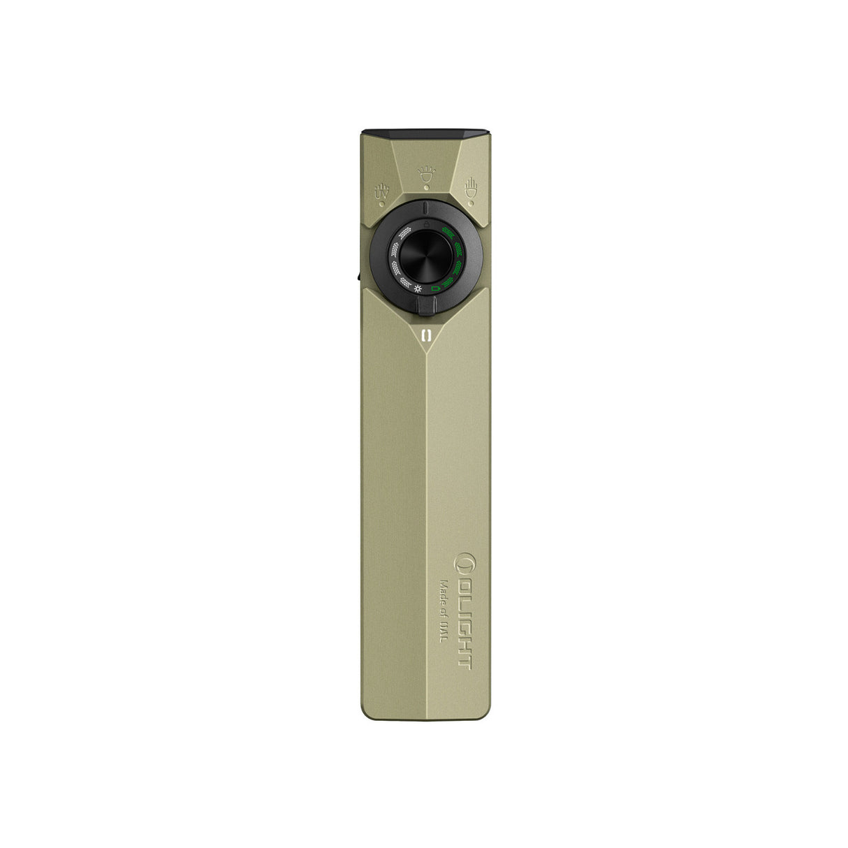 OLIGHT ArkPro Ultra EDC Flat Rechargeable Flashlight (Olive Green CW)