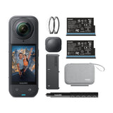 Insta360 X5 8K30 360 Degrees Action Camera with AI Stabilization Bundle (Black)