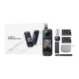 Insta360 X5 8K30 360 Degrees Action Camera with AI Stabilization Bundle (Black)