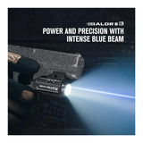 OLIGHT Baldr S Blue Beam 800 Lumens Magnetic USB Rechargeable Flashlight (Black)