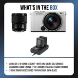 LUMIX S9 S Mirrorless Camera with 18-40mm Lens (White) Bundle