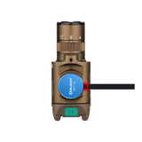 OLIGHT Baldr Pro R Rechargeable Tactical Light with Green Laser (Desert Tan) (Open Box)