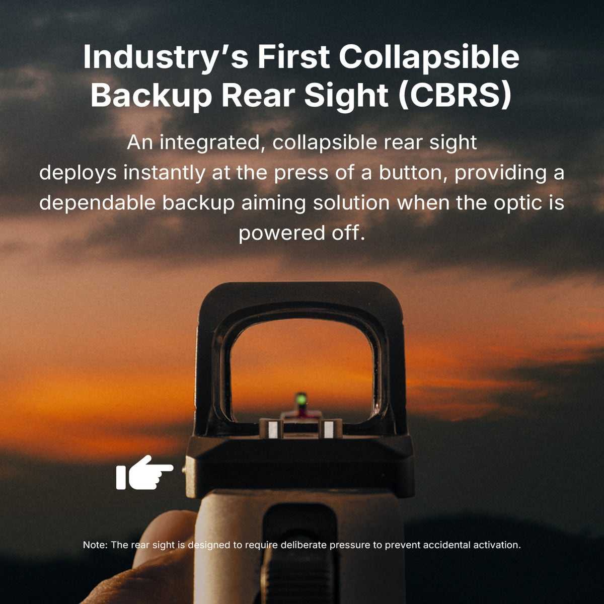 OSIGHT XR Enclosed Red Dot Sight with 2/6 + 32 MOA Multi-Reticle System (Open Box)