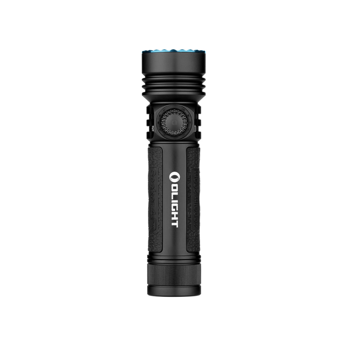 Olight Seeker 4 Pro Rechargeable LED Flashlight (Cool White, Matte Black) (Open Box)