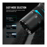 Olight Odin GL M Rechargeable Flashlight with Green Laser (M-LOK, Black) (Open Box)