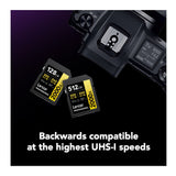 Lexar 512GB Professional 2000x UHS-II SDXC Memory Card