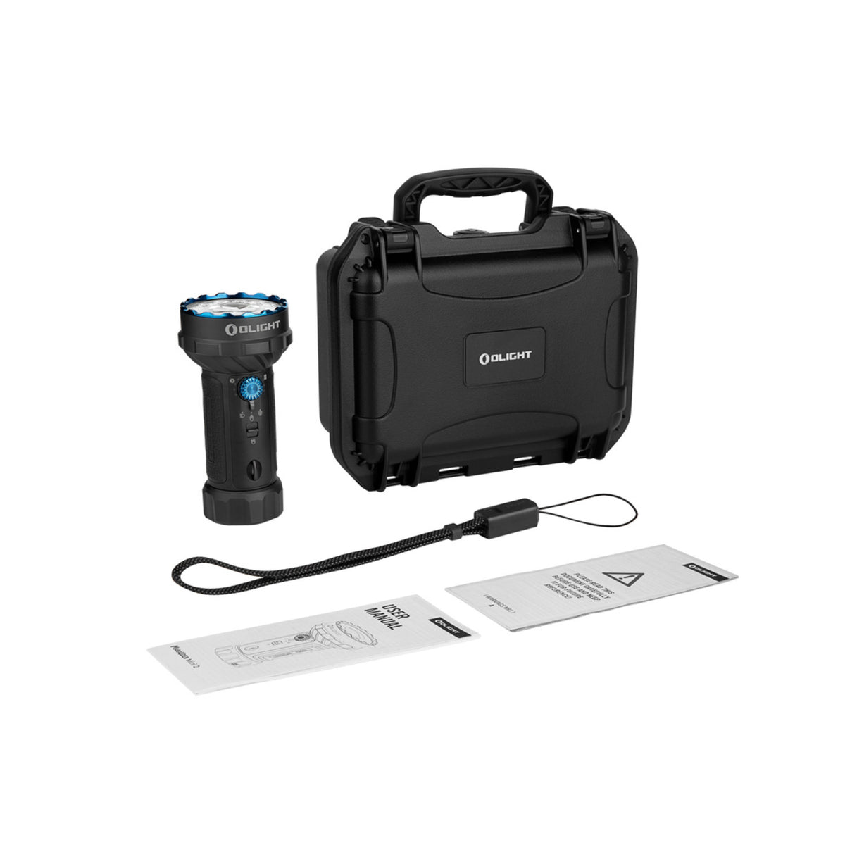 Olight Marauder Mini 2 10,000 Lumen Rechargeable Flashlight (Black) (Open Box)
