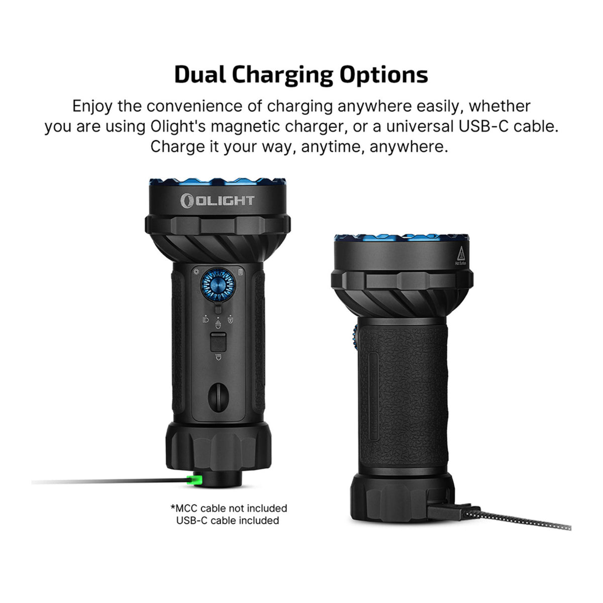 Olight Marauder Mini 2 10,000 Lumen Rechargeable Flashlight (Black) (Open Box)