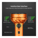 Olight Marauder Mini 2 10,000 Lumen Rechargeable Flashlight (Orange)