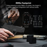 OSIGHT S Multi-Reticle 2 MOA Red Dot and 32 MOA Circle Sight with Charging Cover (Open Box)