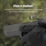 OSIGHT S Olive Green 2 MOA Red Dot and 32 MOA Circle Sight with Charging Cover (Open Box)