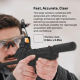 Osight X 3 MOA Dot and 32 MOA Circle Multi-Reticle Sight with Charging Cover (Open Box)