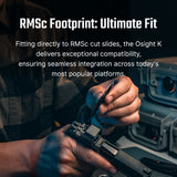 Osight K 6 MOA Red Dot Sight with RMSc Footprint and Side-Loading Battery