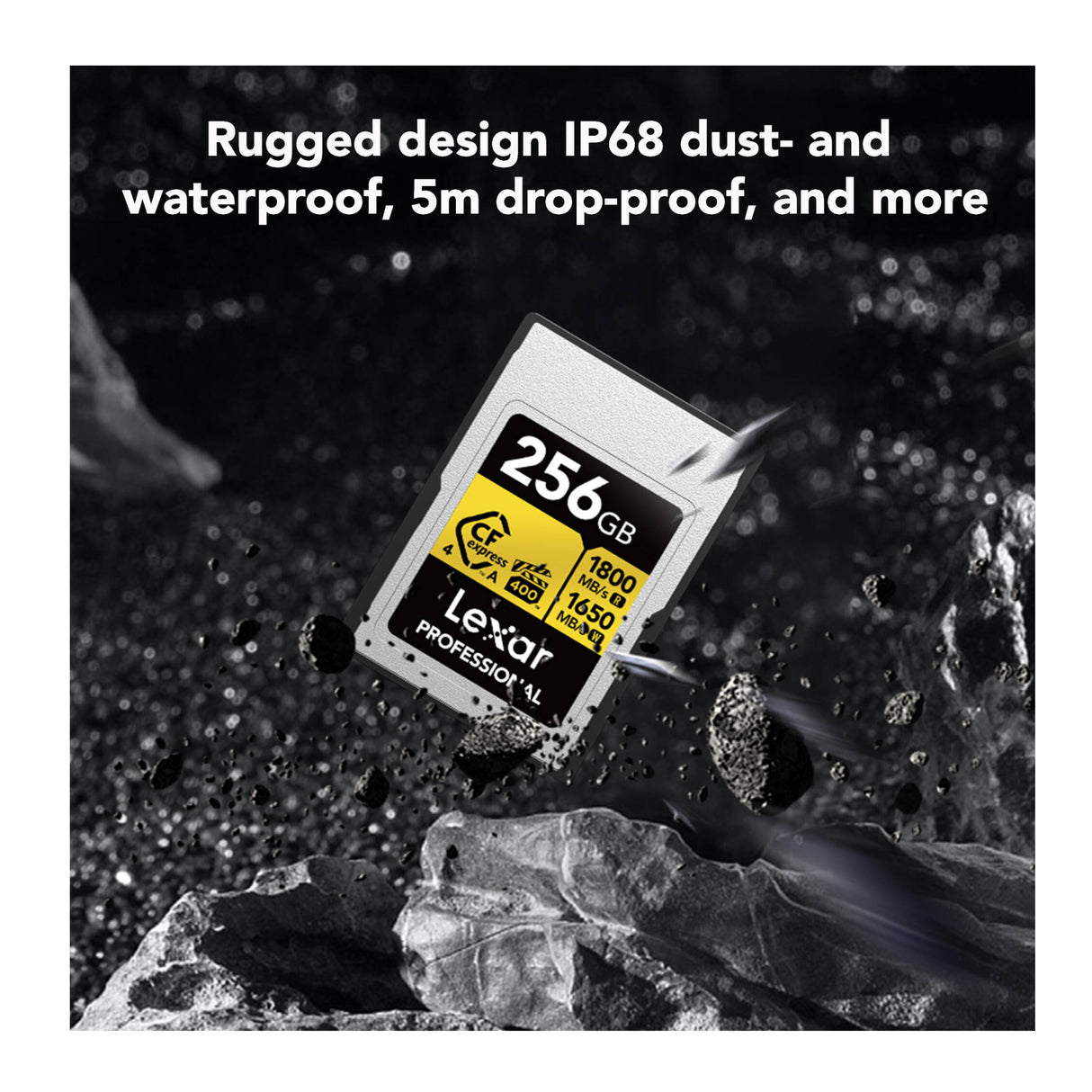 Lexar Gold Series Professional 256GB CFexpress 4.0 Type-A Memory Card