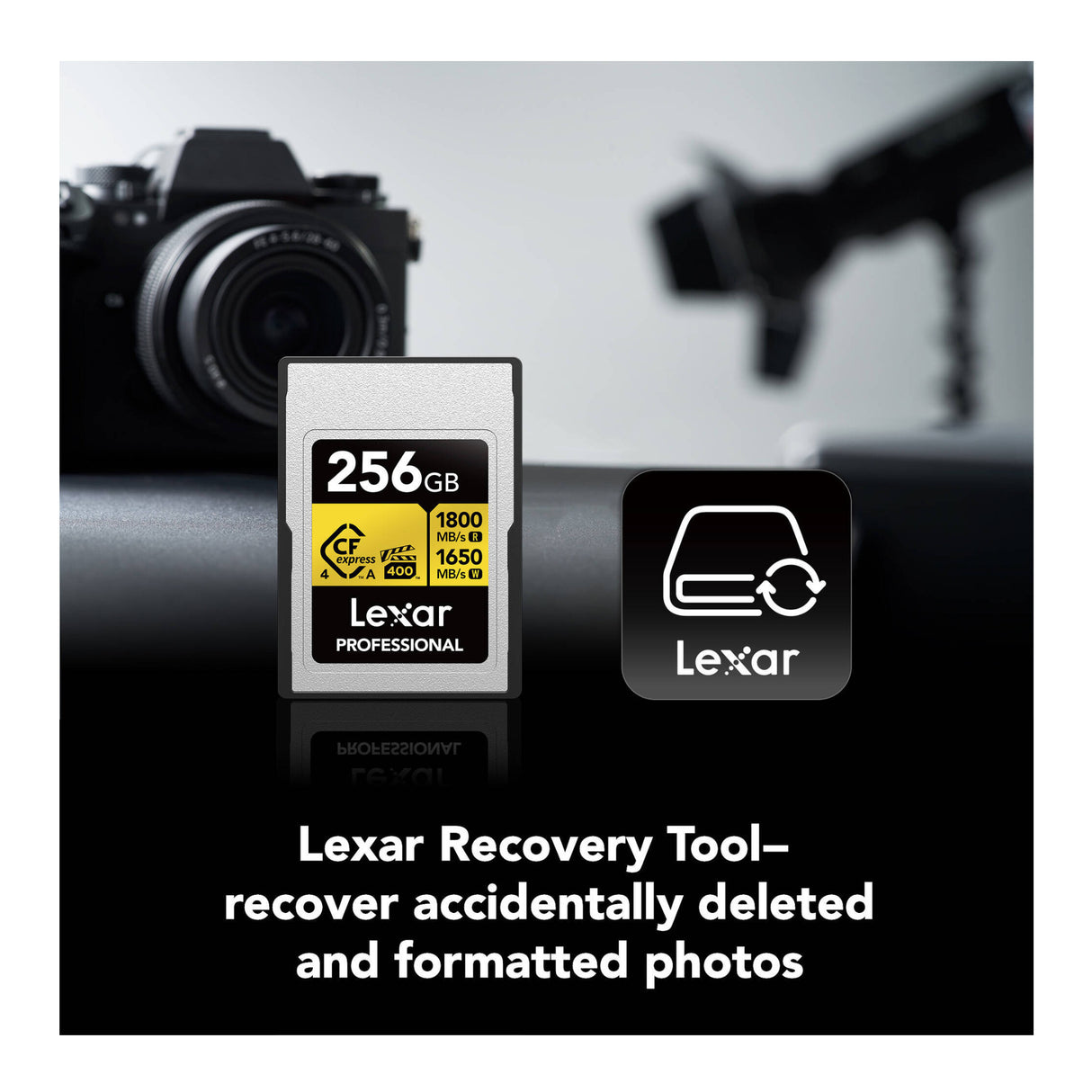 Lexar Gold Series Professional 256GB CFexpress 4.0 Type-A Memory Card