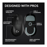 Logitech G PRO X SUPERLIGHT 2 DEX LIGHTSPEED Wireless Gaming Mouse