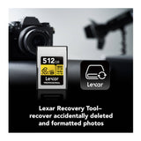 Lexar 512GB Professional GOLD CFexpress 4.0 Type A Memory Card