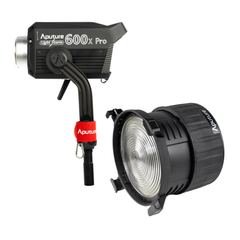 Aputure Light Storm 600X Pro (A-Mount) Bundle with F10 Fresnel