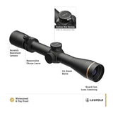 Leupold VX-3HD 2.5-8x36 (1-inch) CDS-ZL Duplex Reticle Riflescope