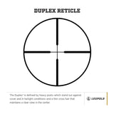 Leupold VX-3HD 2.5-8x36 (1-inch) CDS-ZL Duplex Reticle Riflescope