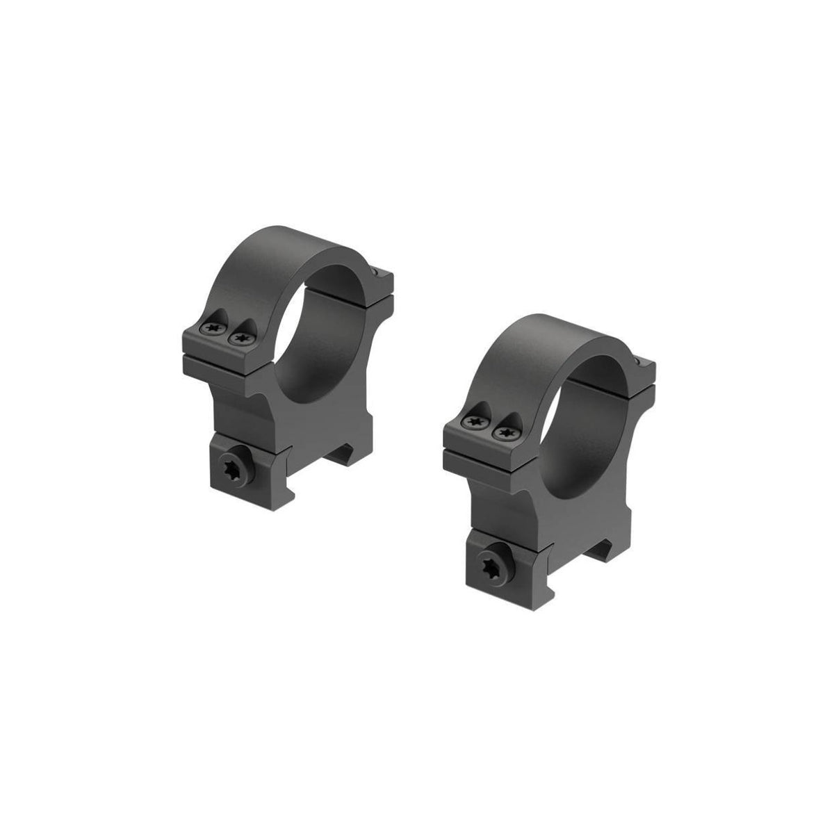 Leupold 180948 Open Range Cross-Slot Scope Rings 30mm (High Matte)