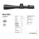 Leupold Mark 5HD 5-25x56mm Side Focus Riflescope (Matte Black)