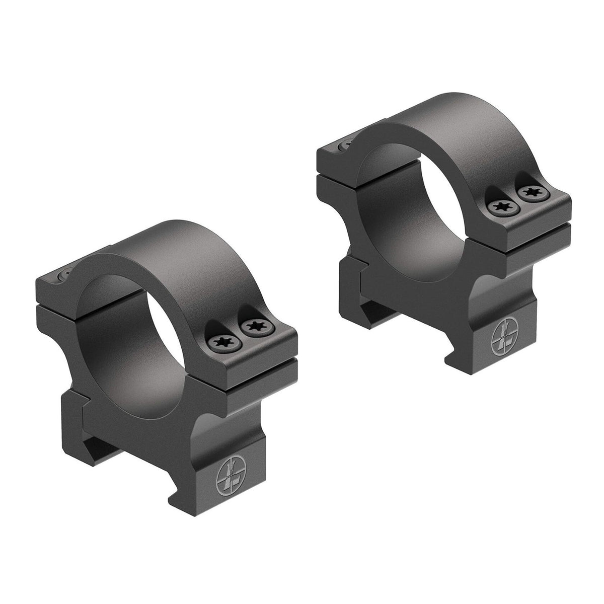 Leupold Open Range Cross-Slot Rings 1-Inch Low Matte Finish