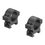 Leupold Open Range Cross-Slot Rings 1-Inch Low Matte Finish