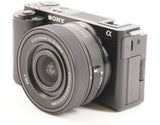 Sony ZV-E10 Mirrorless Camera with E PZ 16-50mm F3.5-5.6 OSS II Lens (Black) (Used)