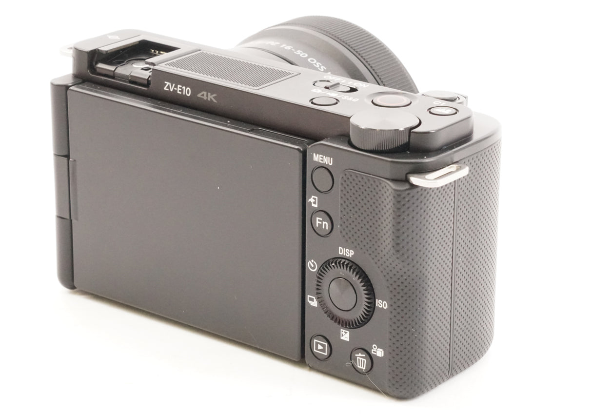 Sony ZV-E10 Mirrorless Camera with E PZ 16-50mm F3.5-5.6 OSS II Lens (Black) (Used)