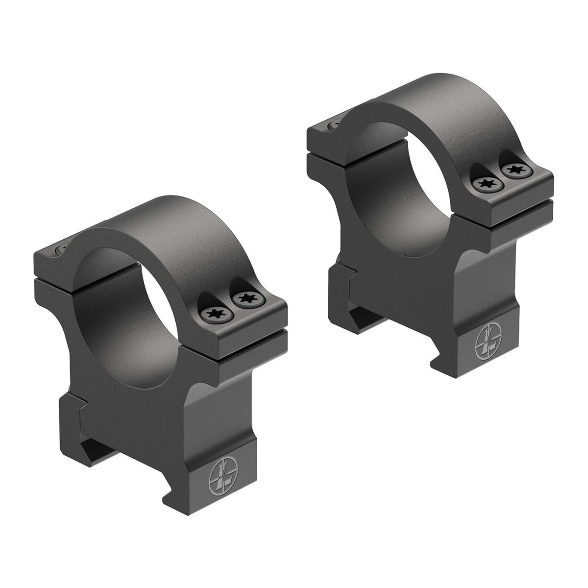 Leupold Open Range Cross-Slot Rings 1-Inch High Matte Finish