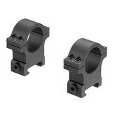 Leupold Open Range Cross-Slot Rings 1-Inch High Matte Finish