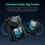Xtra Edge Pro Action Camera with 128GB MicroSD, Accessory Kit and Case Bundle