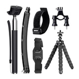 Xtra Edge Pro Action Camera with 128GB MicroSD, Accessory Kit and Case Bundle
