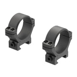 Leupold 183391 BackCountry Cross-Slot Weaver Style 34mm Medium Scope Rings (Black)