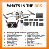 Antigravity A1 8K 360 Drone Explorer Bundle with 2-Year Drone Care Protection