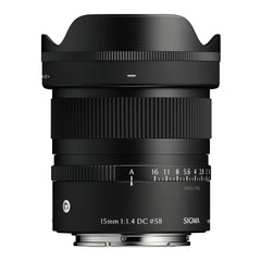 Sigma 15mm F1.4 DC Contemporary Lens for Mirrorless Cameras (Sony E Mount)