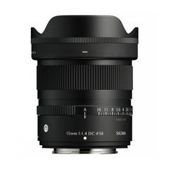 Sigma 15mm F1.4 DC Contemporary Lens for Mirrorless Cameras (Canon RF Mount) (Open Box)