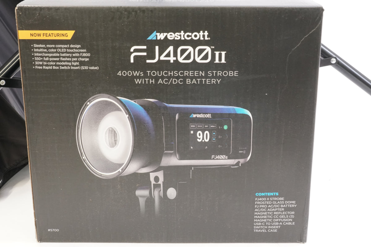 Westcott FJ400 II Newborn Portrait Lighting Kit with FJ-X3 M Wireless Trigger